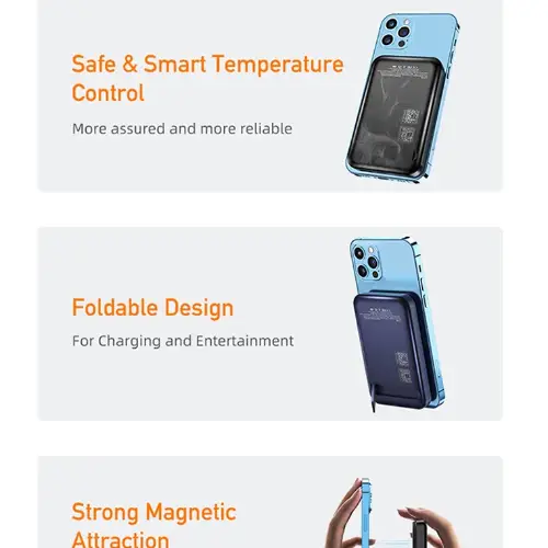 Awei P139K Magnetic Charging Powerbank 10000mAh - View 3