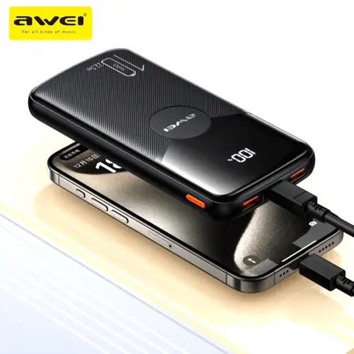 Awei P63K 22.5W 10,000MAH Powerbank - View 7