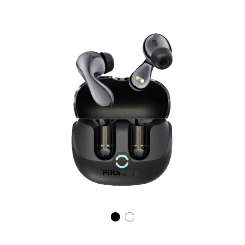 Promate Baton High-Definition Hybrid ANC TWS Earbuds with IntelliTouch