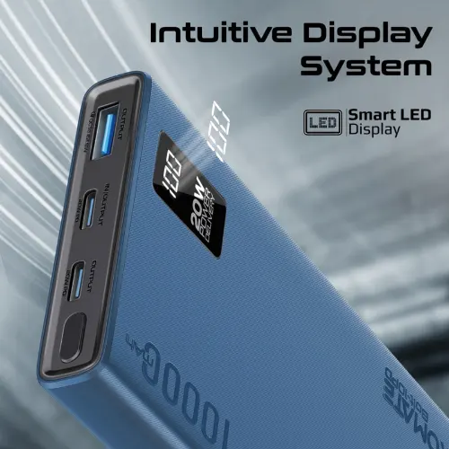 Promate Bolt-10PD Compact Smart Charging Power Bank - View 2