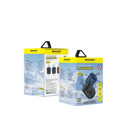 AWEI Y526 6 Watts Bluetooth Speaker Black - View 2
