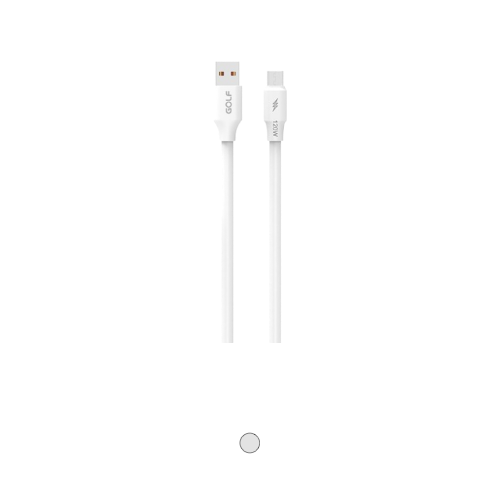 Cable Only Golf Gc-98M 120W 6A Micro Usb Pvc Tube Cable White