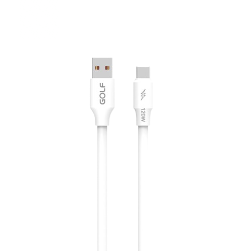 Cable Only Golf Gc-98T 120W 6A Type-C Pvc Tube Cable White - View 2