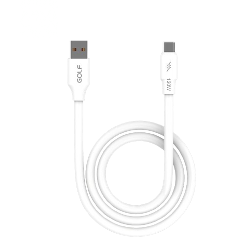 Cable Only Golf Gc-98T 120W 6A Type-C Pvc Tube Cable White - View 3