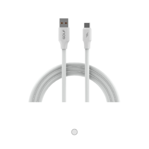Cable Only Golf Gc-98T 120W 6A Type-C Pvc Tube Cable White