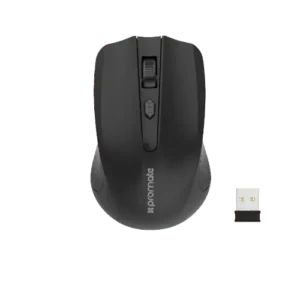 Promate Clix-8 2.4GHz Wireless Ergonomic Optical Mouse