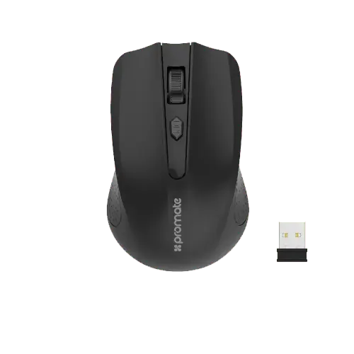 Promate Clix-8 2.4GHz Wireless Ergonomic Optical Mouse