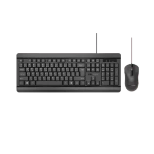 Promate Combo-CM6 Quiet Keys Wired Keyboard and 1200 DPI Mouse