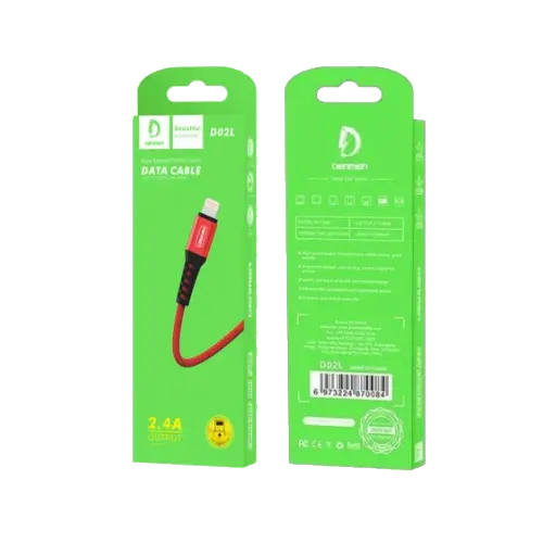 Denmen D02L Lightning Charging Cable - View 3