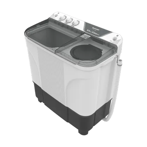 Sharp ES-T10040P(GY) 10Kg. Twin Tub Washer Dryer - View 2