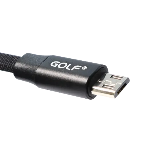 Golf GC55 Braided Charger and Data Cable - W/Aluminum Case - View 2