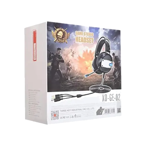 XO GE02 USB 3.5mm Headset with Mic - View 3