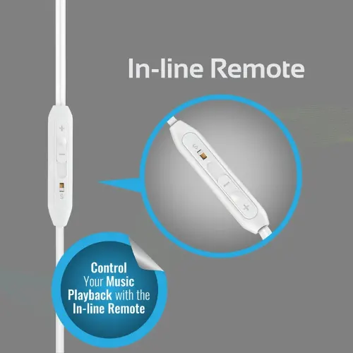 Promate GearPod-IS2 Lightweight High-Performance Stereo Earbuds - View 3