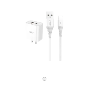 Golf Gf-U15C QC 3.0 Pd 20W Wall Charger With Cable White