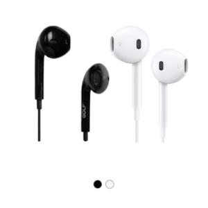 Golf M1 Bean Type Wired Earphone