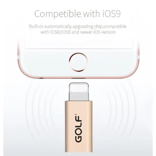 Golf Micro Usb To  Lightning Adapter - View 3