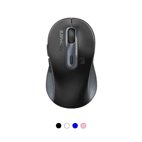 Promate Ken Dual Mode Wireless Optical Mouse with BT & RF Connectivity
