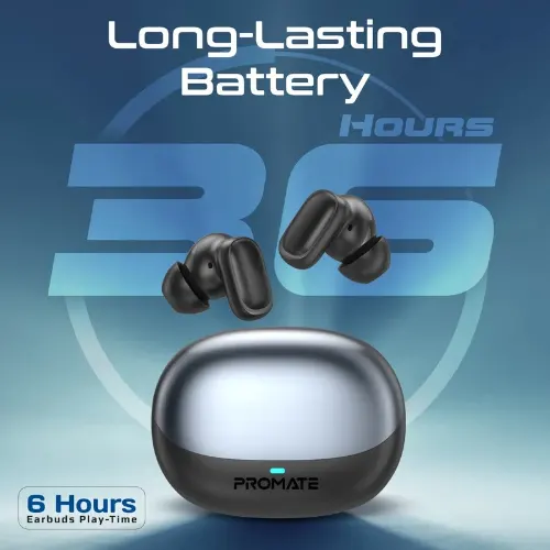 Promate Lush-Pro High-Definition TWS Earbuds with Intellitouch - View 4