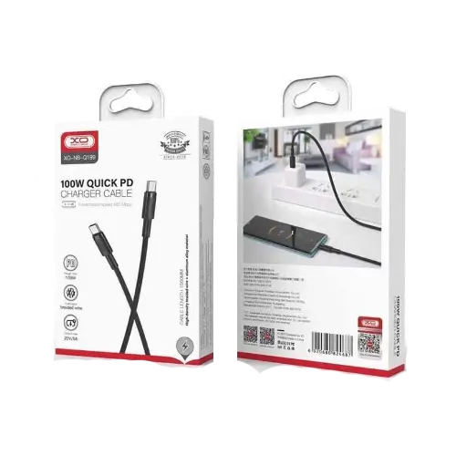 XO NB-Q199 Type C to Type C Cable Fast Charge - View 4