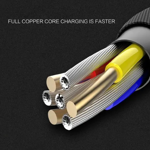 XO NB28 1 Meter 2.4A Type C Charging and Data Cable - View 3
