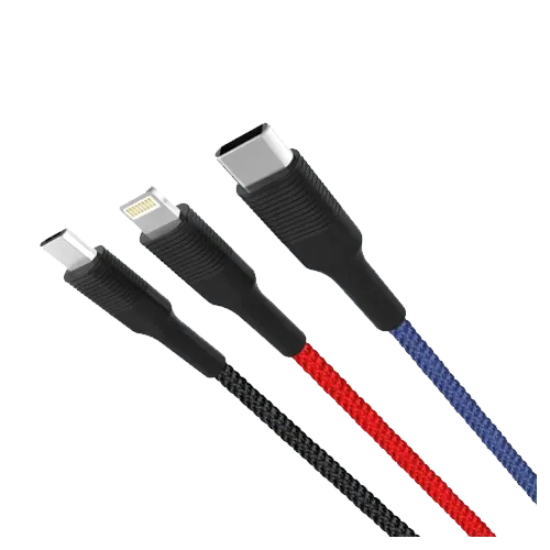 XO NB54 3 IN 1 Data and Charging Cable - View 2