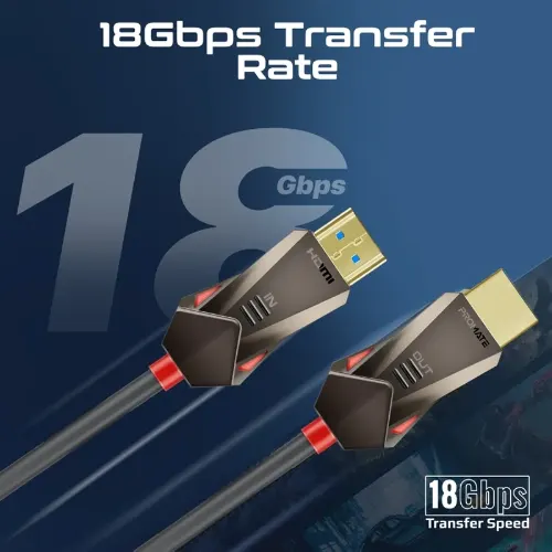 Promate ProLink4K60-15M Unidirectional HD 4K@60Hz HDMI® Audio Video Cable - View 4