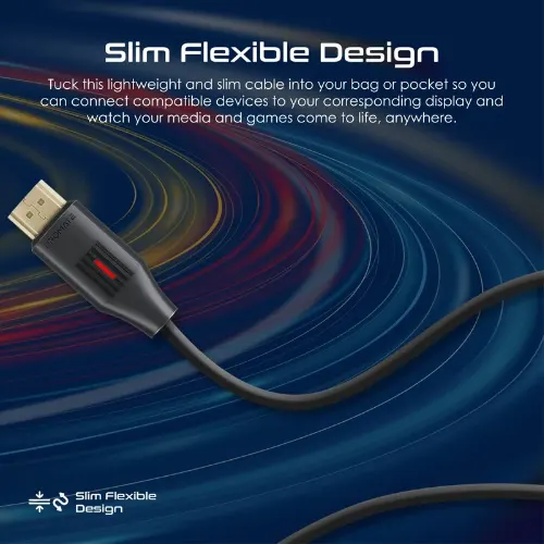 Promate ProLink4K60-500 Ultra-High Definition 4K@60Hz HDMI Audio Video Cable - View 2