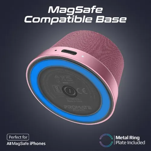 Promate Punch High-Fidelity Mini Bluetooth Speaker - View 3