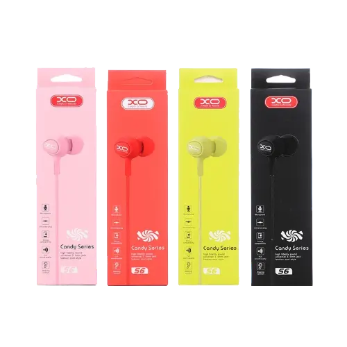 XO S6 Candy Series Hands-free in Ear Earphone - View 3
