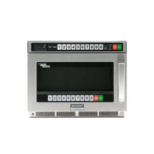 Sharp TwinTouch 1800 Watt Commercial Microwave Oven with Dual TouchPads (RCD1800M)