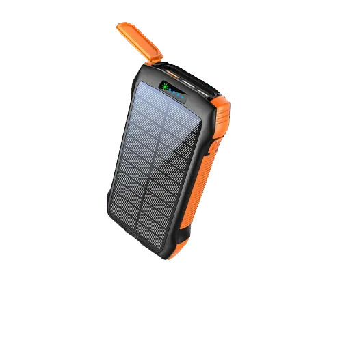 Promate SolarTank-20PDQi 20000mAh Rugged EcoLight Solar Power Bank