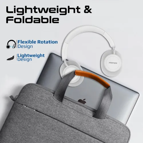 Promate Takt High Fidelity Over-Ear Stereo Wireless Headphones - View 3