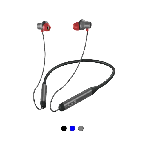 Promate Velcon High-Definition ANC Wireless Neckband Earphones