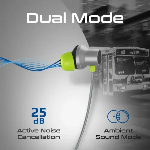 Promate Velcon High-Definition ANC Wireless Neckband Earphones - View 4