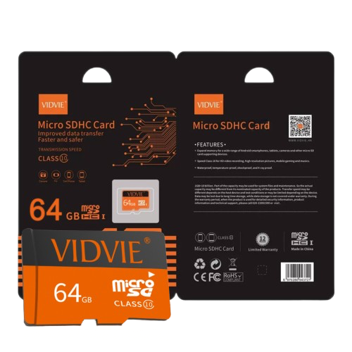 Vidvie 64GB Class 10 MicroSd - View 3
