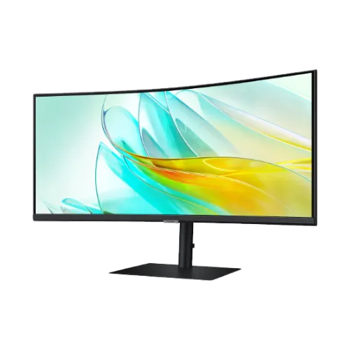 Samsung Viewfinity S6 Curved Monitor (LS34C650UAEXXP) - View 3