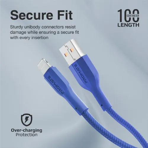 Promate XCord-Ai High Tensile Strength Data & Charge Cable for Apple Devices - View 4