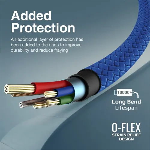 Promate XCord-Ai High Tensile Strength Data & Charge Cable for Apple Devices - View 3