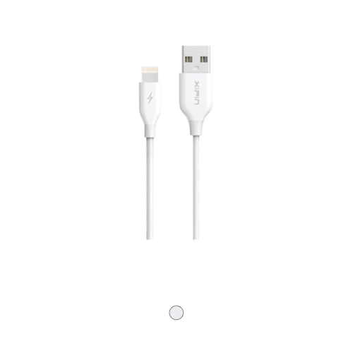 Xipin LX49 1 Meter 5A  Lightning Cable White