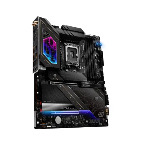 ASRock Z890 Taichi 20+1+2+1+1 Power Phase, 110A SPS for VCore with Enlarged Heatsink Armor - View 5