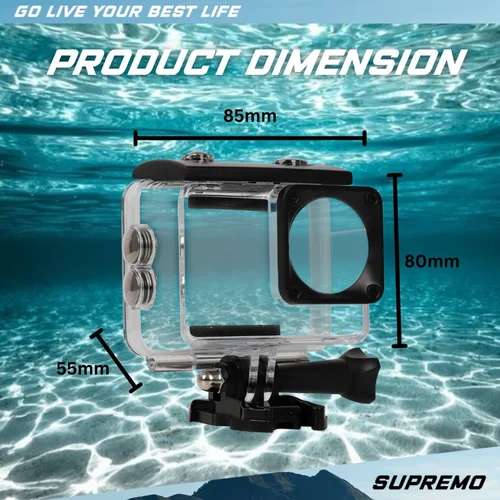 Supremo Ace, Air, Premiere, Peak, Summit Waterproof Case - Clear - View 4