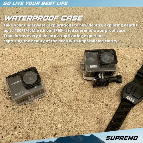 Supremo Ace, Air, Premiere, Peak, Summit Waterproof Case - Clear - View 3