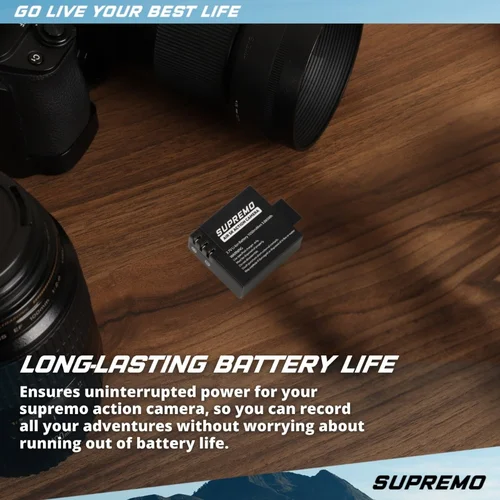 Supremo Ace, Air, Premiere, Peak, Summit Rechargeable 1050mAh Batt - Black - View 4