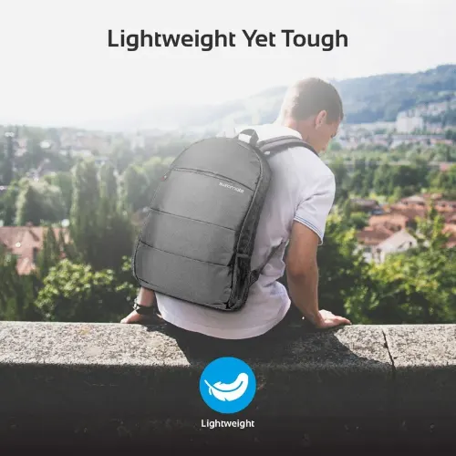 Promate Alpha-BP Durable Anti-Theft 15.6 Inches Laptop Backpack with Large Secure Compartment - View 3