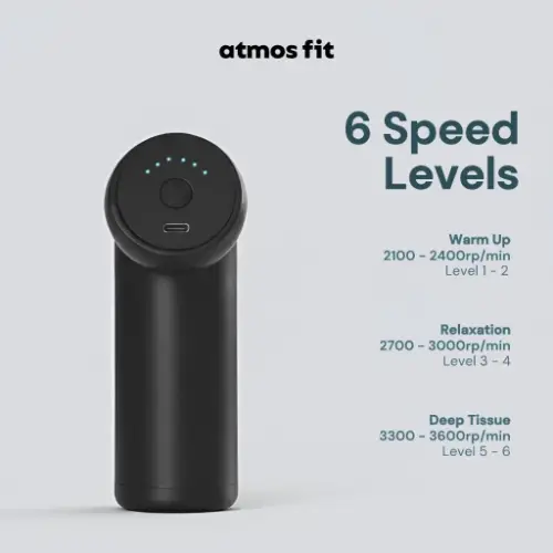 Atmos Fit Physiocare Relaxi Deep Tissue Massager Gun - View 5