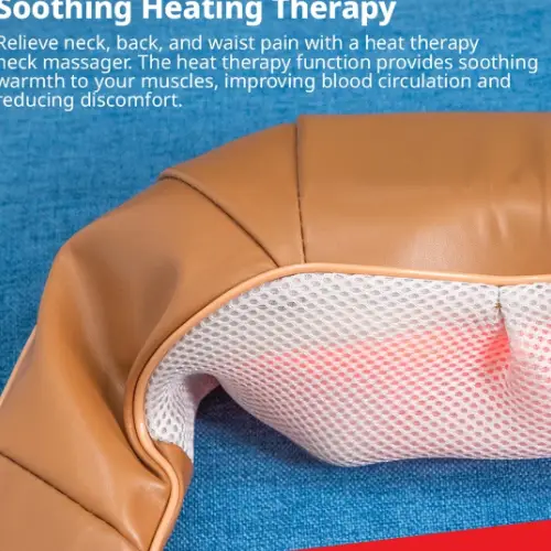 Atmos Fit Portable Multifunctional Kneading Massager - Cozy Mahogany - View 3