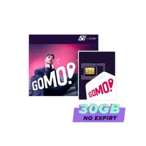 GLOBE GOMO SIM 30GB NO EXPIRATION DATE