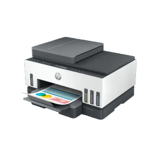 HP Smart Tank 750 All-in-One (Print, scan, copy, wireless, ADF) Duplex - View 4