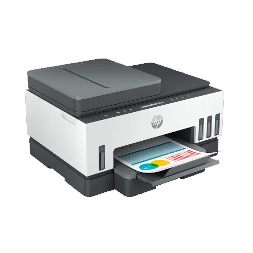 HP Smart Tank 750 All-in-One (Print, scan, copy, wireless, ADF) Duplex - View 3