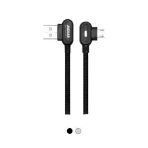 Jaguar Electronics CG82 3.0A Fast Charging Data 90 Degree Cable